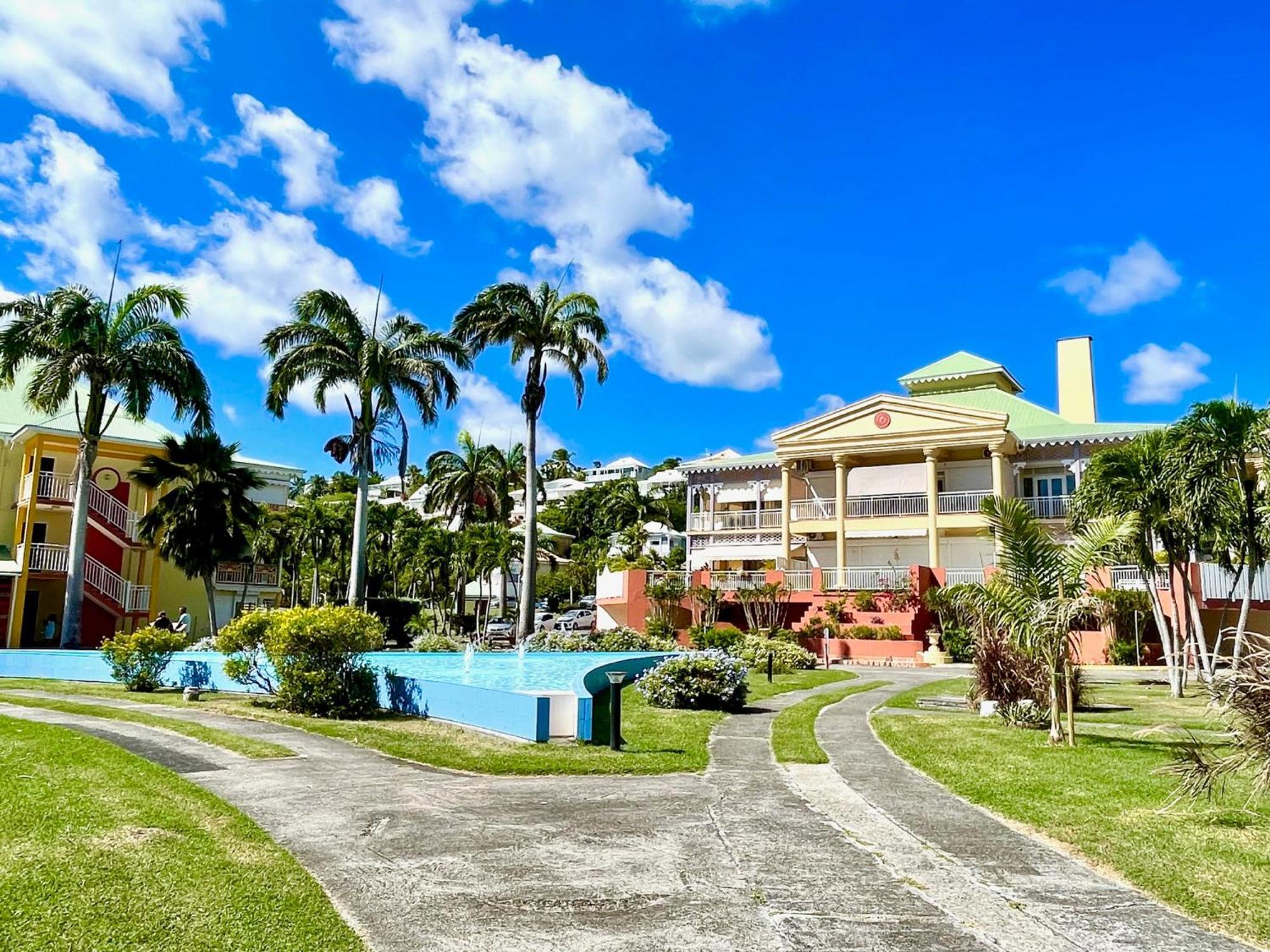 Guadeloupe- Saint-Francois- Residence Anse Des Rochers - Appartement Quart De Villa Etage - Vue Mer- 4 Personnes - Lit Bebe Sur Demande - Citerne Et Wifi Prives -Animaux Ok-Acces Plage Direct -Apnee Bien-Etre Experience Sur Demande Avec Instructeur A Dış mekan fotoğraf